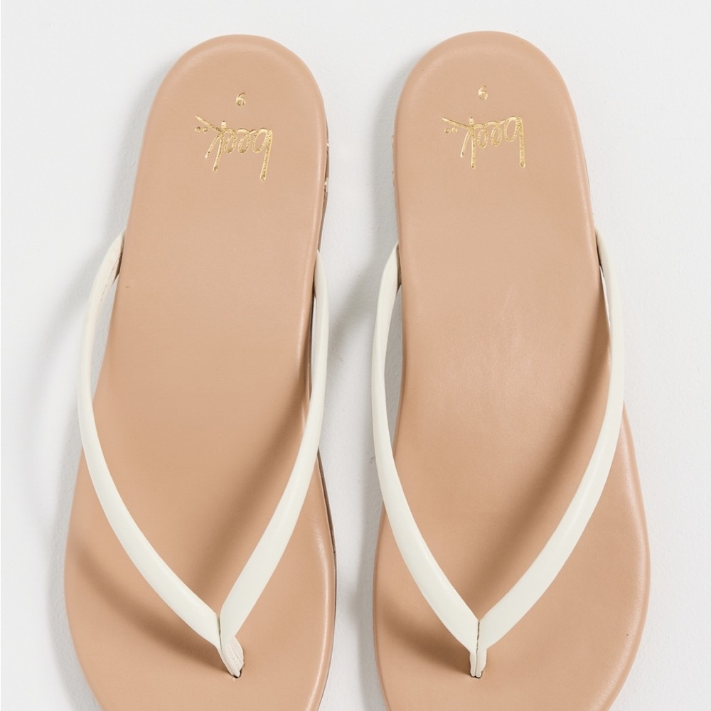 Beek Cream and Tan Sandals - Picture 4 of 11